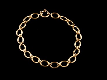 Pulseira Ouro com Argolas