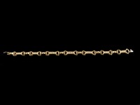 Pulseira Ouro com Diamantes