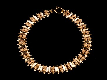 Pulseira Ouro com Caramujos