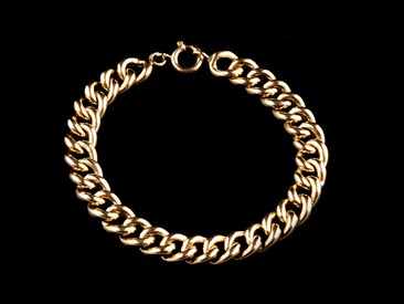 Pulseira Ouro Malha Barbela