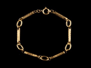 Pulseira Ouro com Argolas
